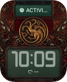Game of Thrones Targaryen Apple Watch face - TV