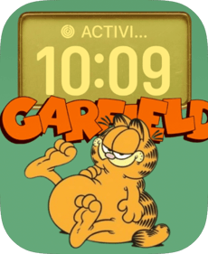 Garfield Stretch Apple Watch face - TV