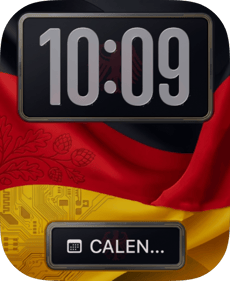 Germany Flag Apple Watch face - Sports
