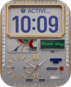 Good Day Automatic Apple Watch face - Luxury