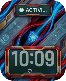 Iron Man Arc Reactor Apple Watch face - TV