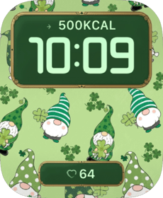 Lucky Gnome Garden Apple Watch face - Special Collections