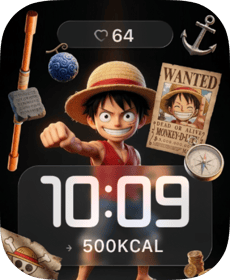 Luffy Wanted Adventure Apple Watch face