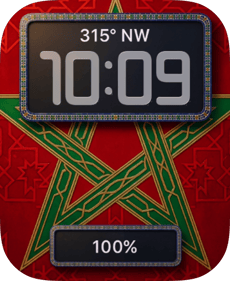 Morocco Flag Apple Watch face - Sports