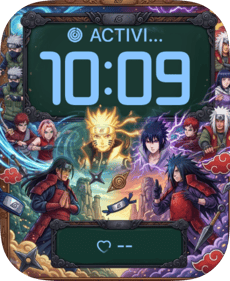 Naruto Final Battle Apple Watch face - Anime