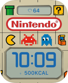 Pixel Icons Apple Watch face - Video Games