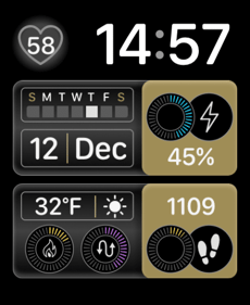 Panels Apple Watch face