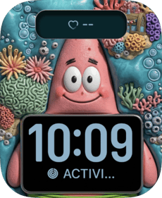 Patrick Star Reef Apple Watch face - Special Collections