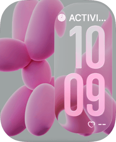 Pink Blossom Apple Watch face - Art