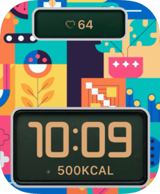 Pixel Mosaic Apple Watch face - Art