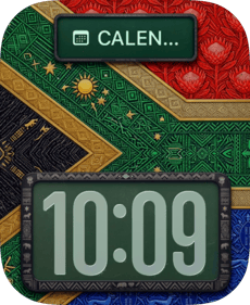 South Africa Flag Apple Watch face - Sports