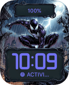 Symbiote Spider-Man Apple Watch face - TV