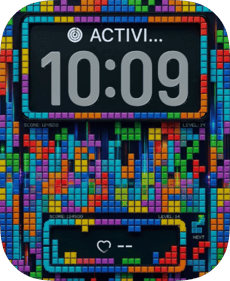 Matrix Mode Apple Watch face - Video Games