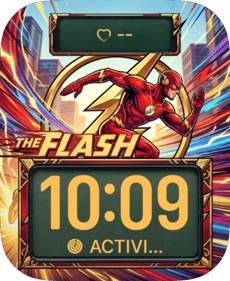 The Flash Speedster Apple Watch face - TV