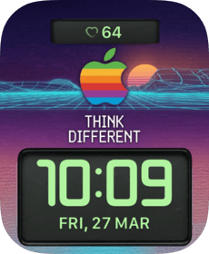 Think Different Sunset Apple Watch face - Brands