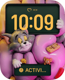 Tom and Jerry stuck Apple Watch face - Special Collections