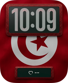 Tunisia Flag Apple Watch face - Sports