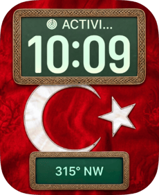Türkiye Flag Apple Watch face - Sports
