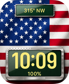 United States Flag Apple Watch face - Sports