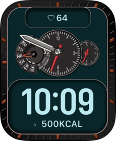 Urban Gauge Apple Watch face - Luxury