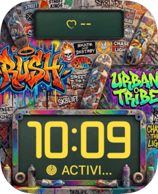 Urban Tribe Graffiti Apple Watch face - Art