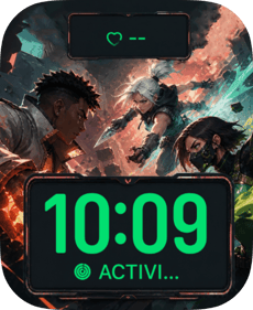 Valorant Clash Apple Watch face - Video Games