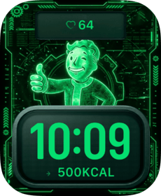 Boy Neon Apple Watch face