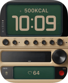 Vintage Receiver Apple Watch face - Cities