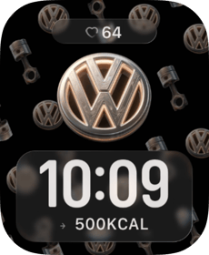 Vintage Volkswagen Apple Watch face - Cars