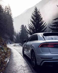 🏔️ Audi Q8 Alpine Drive Apple Watch face - Cars