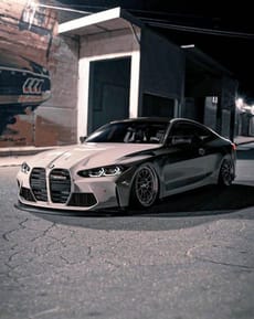 🌃 BMW M4 Street Elegance Apple Watch face - Cars