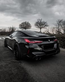 🌌 BMW M8 Midnight Elegance Apple Watch face - Cars