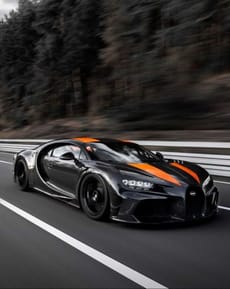 🏎️ Bugatti Supercar Apple Watch face - Cars