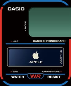 ⌚ Casio-Apple Hybrid Chronograph Apple Watch face - Brands, Watches