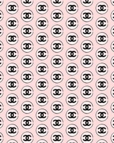 💗 Coco Chanel Patterned Apple Watch face