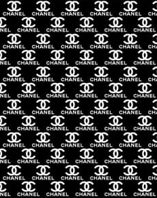 🖤 Coco Chanel Bold Pattern Apple Watch face