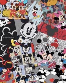 🎨 Mickey & Minnie Collage Apple Watch face - TV