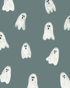 👻 Ghostly Pattern Apple Watch face
