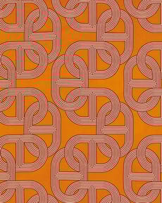 🟠 Hermès Pattern Elegance Apple Watch face