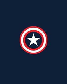 ⭐ Captain America Shield Apple Watch face - TV