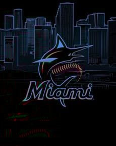 🐬 Miami Marlins Apple Watch face - Sports