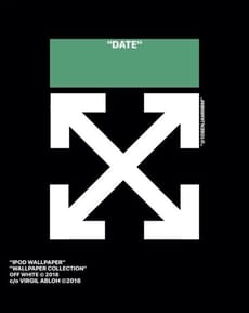 ⚡ Off-White Date Apple Watch face - Brands