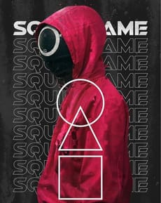 🎭 Squid Game Guard Apple Watch face - TV