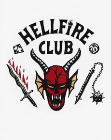 🎲 Stranger Things Hellfire Club Apple Watch face - TV