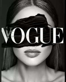 🖤 Vogue Noir Apple Watch face