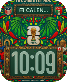 World Cup 2026 Stadium Lights Apple Watch face - Sports