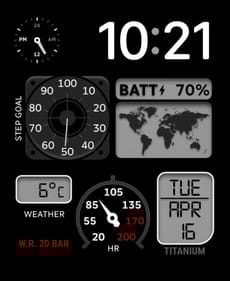 🌍 World Status Apple Watch face - Watches
