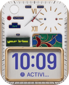 Your Time Automatic Apple Watch face - Luxury