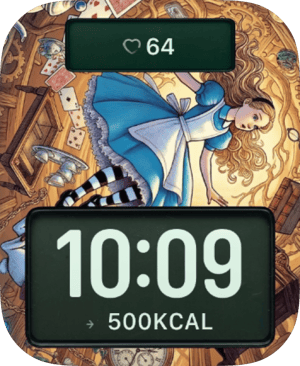 Alice Clockwork Dream Apple Watch face - Art