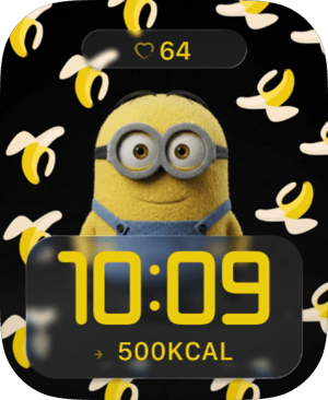 Banana Minion Apple Watch face